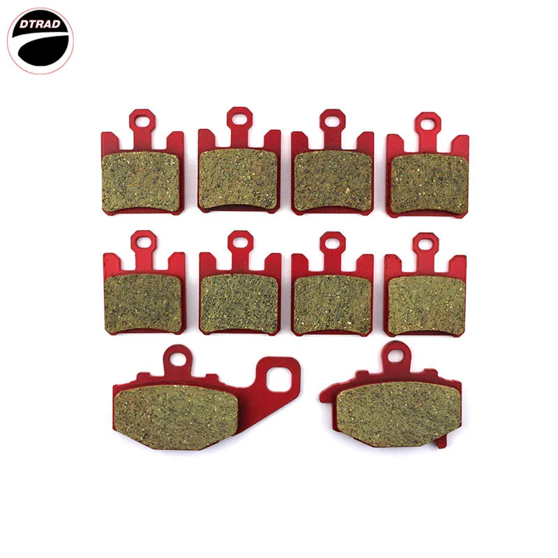 

MOTO CARBON CERAMIC BRAKE PAD Front+Rear For KAWASAKI ZX 6 RR 03-07 ZX-10 R 04-06