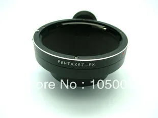 

pk67-pk Adapter ring for Pentax 67 PK67 Lens To pentax pk Mount K5 K7 Kx Km Kr K10D k20d k100d k200d camera