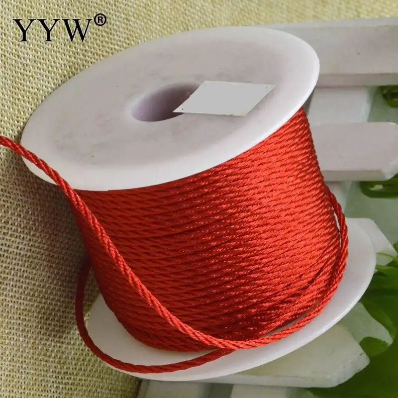Полиамидный шнур с пластиковой шпулей 2 мм 36 м/катушка продается DIY фурнитура для