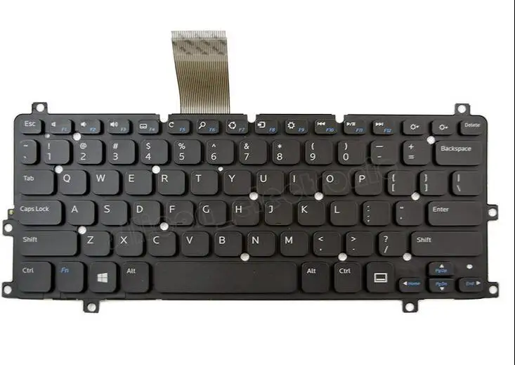 Новая клавиатура для ноутбука Dell Inspiron 11 3000 2 в 1 серия special edition 3152 3157 QWERTY US