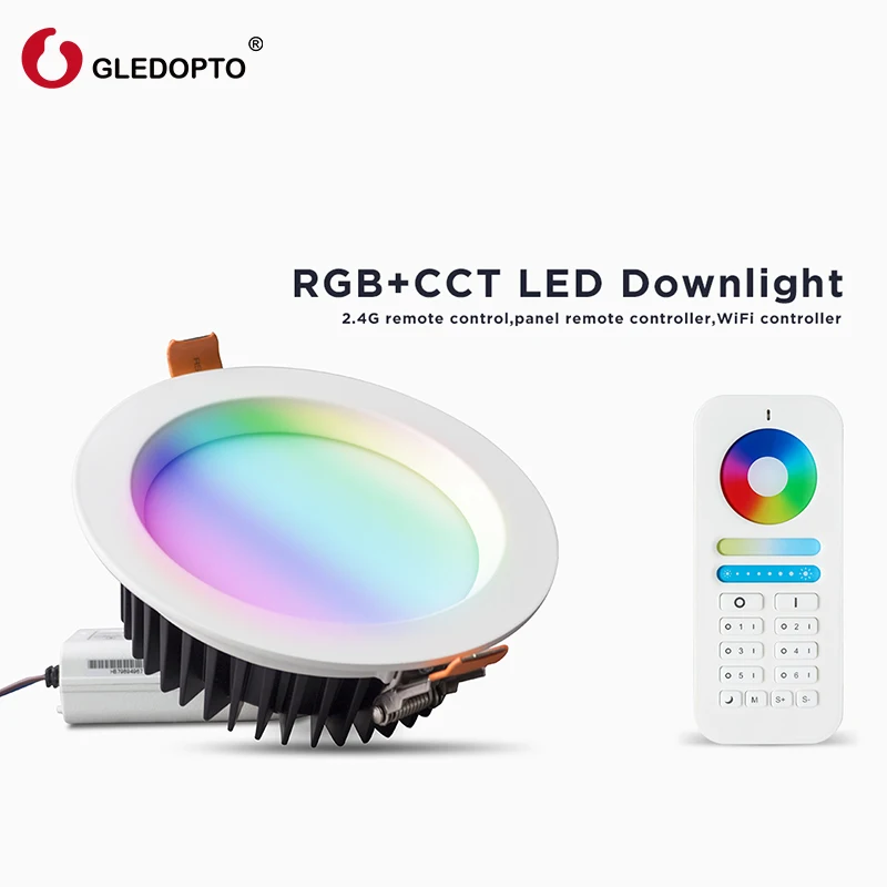 G светодиодный OPTO 2 4 ГГц беспроводной RGB + CCT светильник AC100 240V 6 зонный пульт