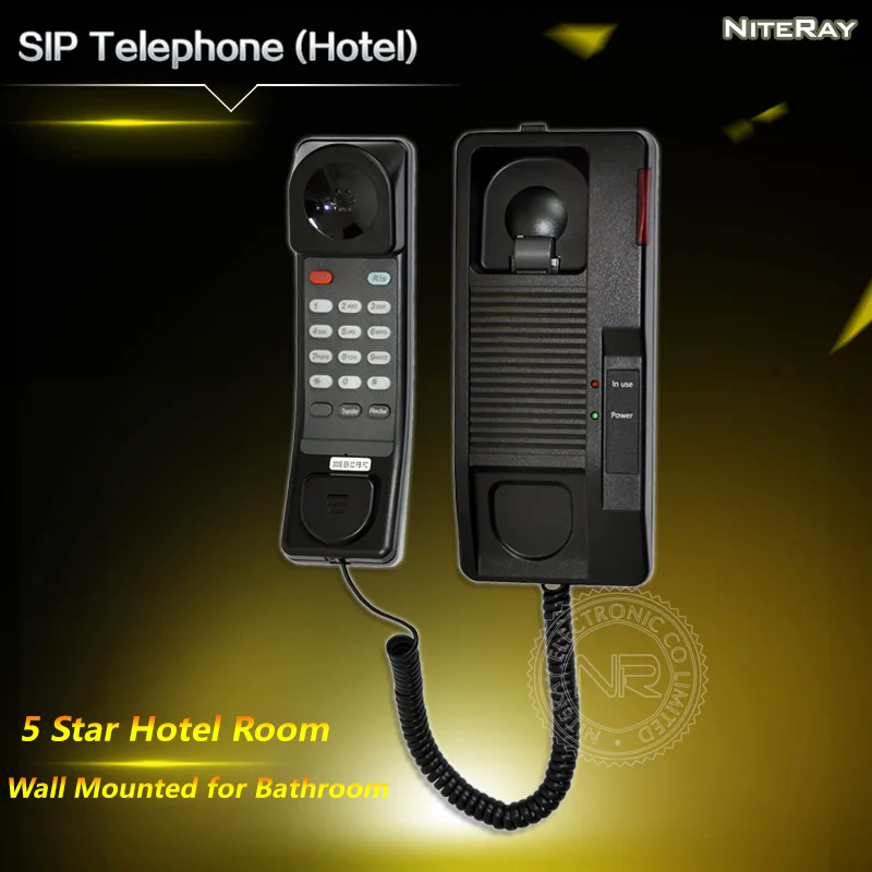 Настенный SIP телефон для ванной отеля 5 звезд VoIP отеля|wall mount|telephone telephonetelephone wall