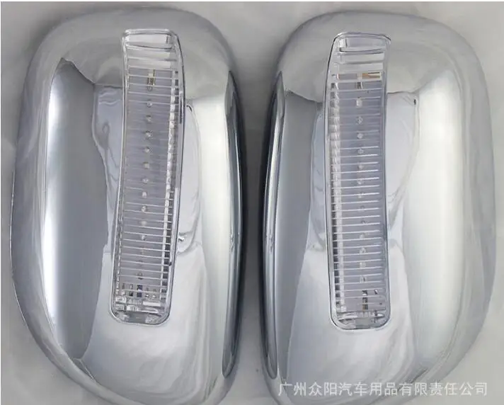 Высокое качество ABS покрытие для Toyota Corolla 2001 led зеркало заднего вида крышка зеркало декоративные блестки
