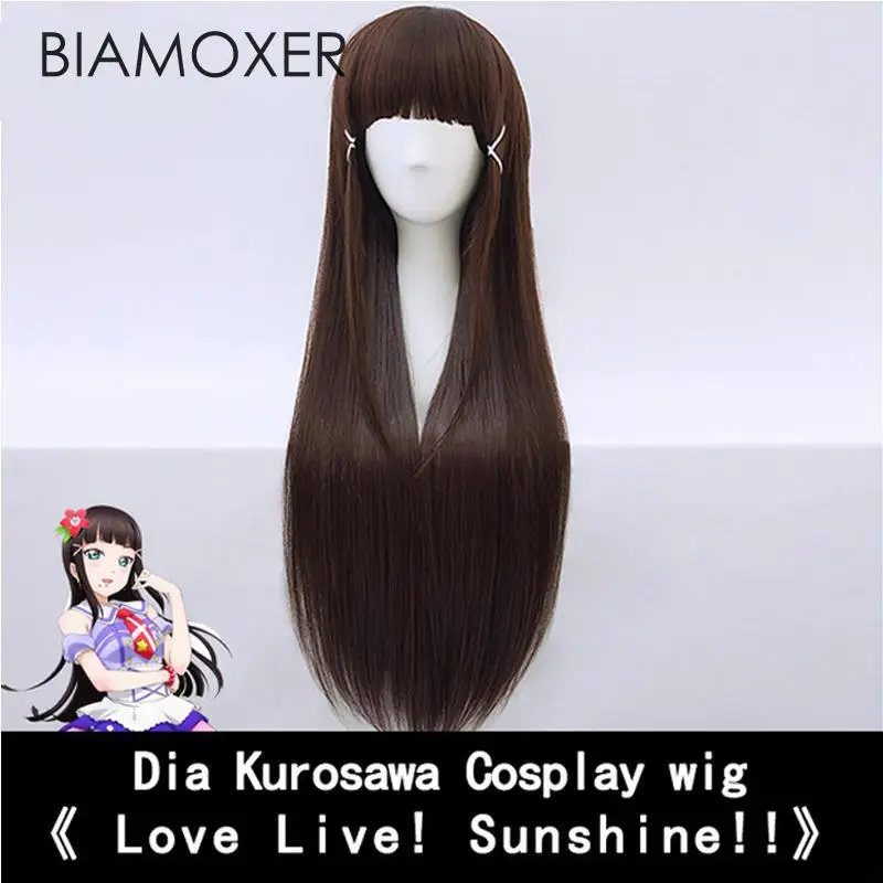 Biamoxer Dia Kurosawa Косплей парики Lovelive Love Live! Солнечный свет! Парик для косплея на