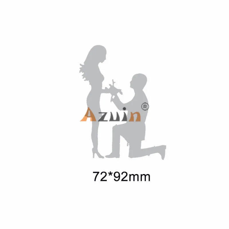 Marry Me Sweet Marriage Scene For Lovers And Album Production New Metal Cutting Dies Scrapbooking Embossing 2018 DIY | Дом и сад