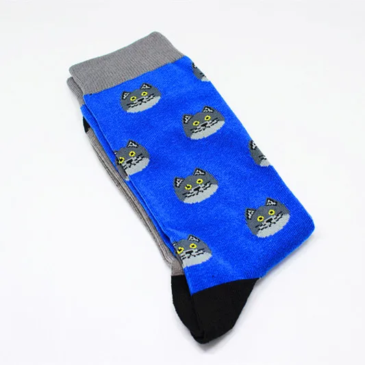 2 Прохладный Еда животного хип-хоп экипажа носки смешные Street Happy Socks Для мужчин Harajuku Divertidos скейтборд Chaussette Homme - Цвет: 2