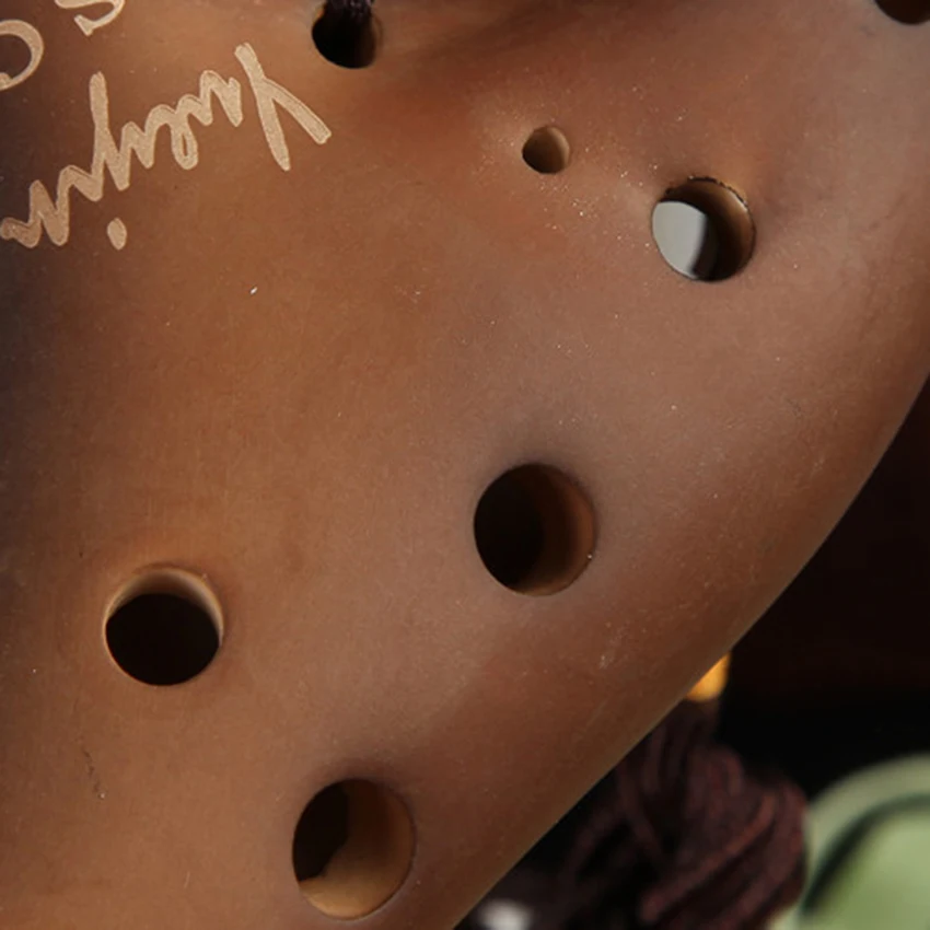 12 отверстий Ocarina Flute SC ручная работа Klin керамика профессиональный музыкальный