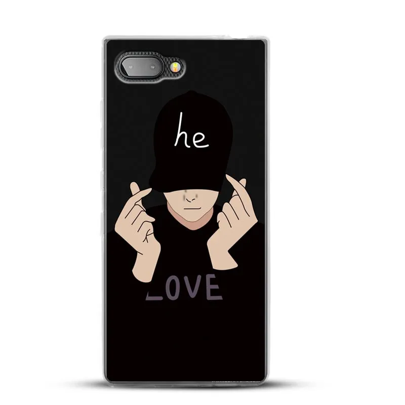 Soft Silicone TPU Phone Case For Blackberry Keyone / DTEK70 Luxury Cartoon Printed Cover Key2 Key 2 BBF100 |