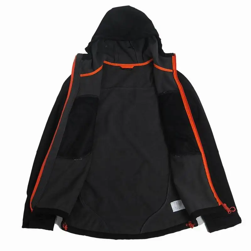 Мужская Флисовая Куртка LoClimb Водонепроницаемая спортивная куртка для отдыха на