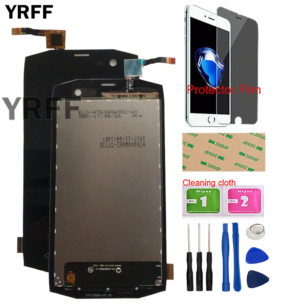 ЖК дисплей Переднее Сенсорное стекло для Vertex impresse Action сенсорный экран дигитайзер