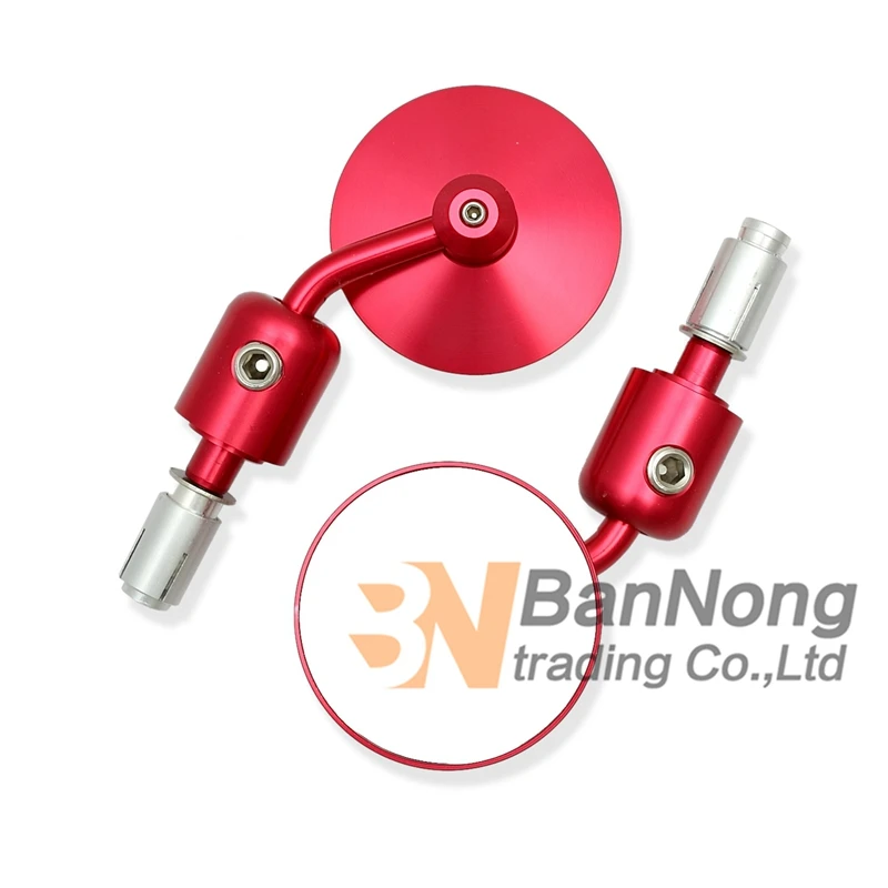 Универсальное мотоциклетное зеркало заднего вида с ЧПУ 7/8 дюйма овальной оправой