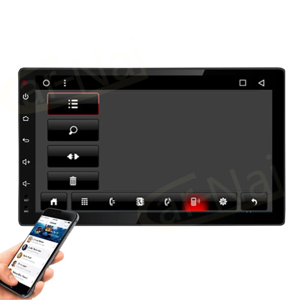 Android 7 1 автомобильный Радио плеер GPS для Toyota Hilux 2016 2018 Авто навигация Мультимедиа