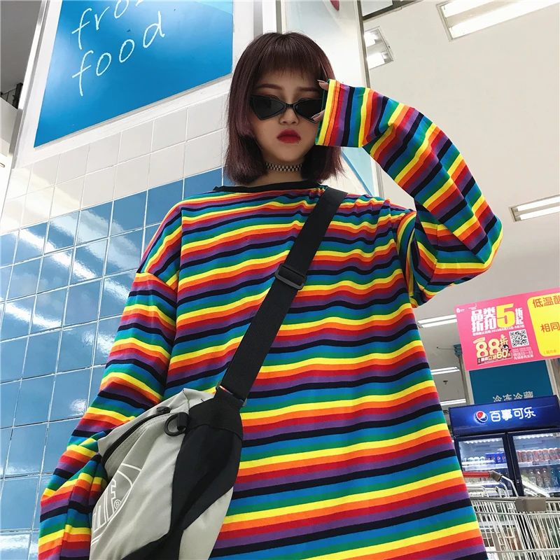 Женская уличная одежда осенние корейские толстовки с капюшоном Ulzzang Harajuku