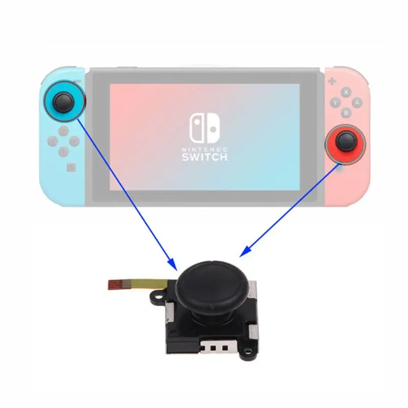 Геймпад 3D аналоговый Joycon Joystic сенсор модуль отвертка Ремонт Запчасти комплект игровые аксессуары для nintendo переключатель контроллер NS