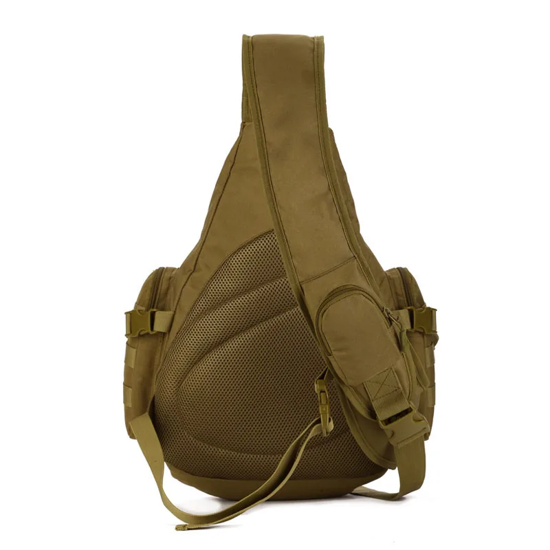 Нагрудная сумка в стиле милитари для мужчин большая дорожная нагрудная