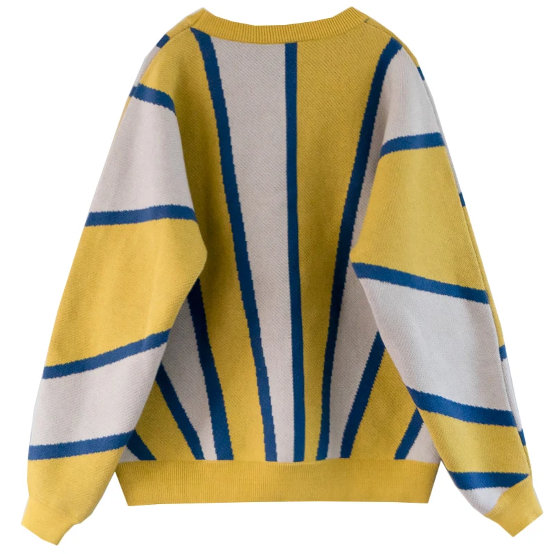 2018 Модный Оригинальный дизайн весенний женский пуловер свитера толстый теплый