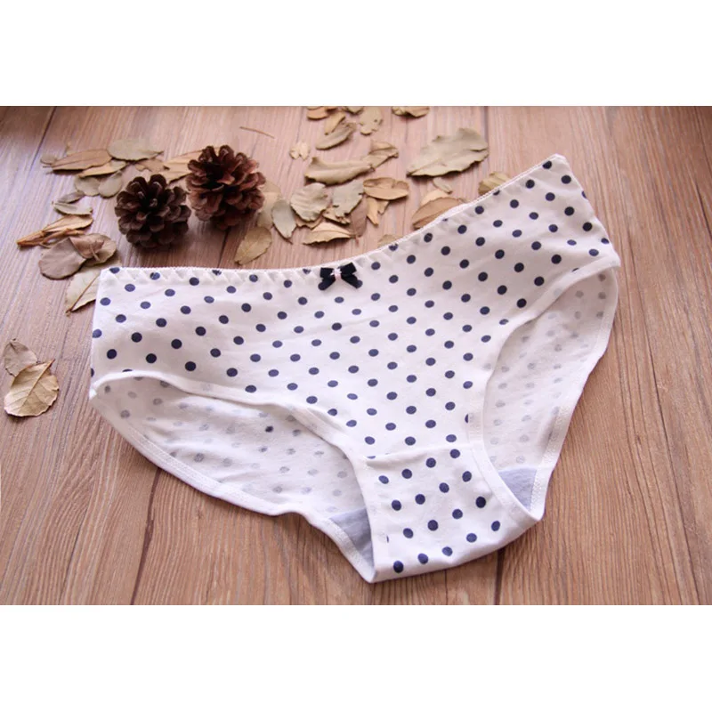 Модные женские хлопковые трусики с принтом овечки и милыми животными нижнее