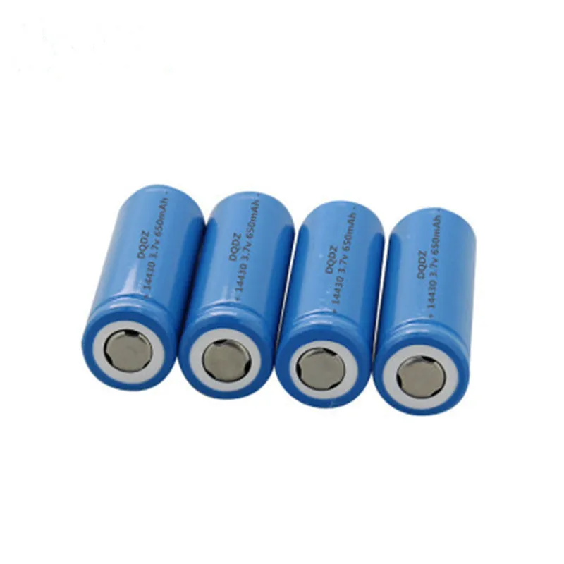 Cncool горячая Распродажа 6 шт./лот 14430 литиевая батарея 650 mAh 3 7 v зарядка плоская Li Lon