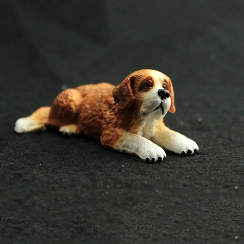 DDWE Golden/Saint/Boxer/Collie/Bernese Mountain Dog семейное моделирование модель животного игрушка