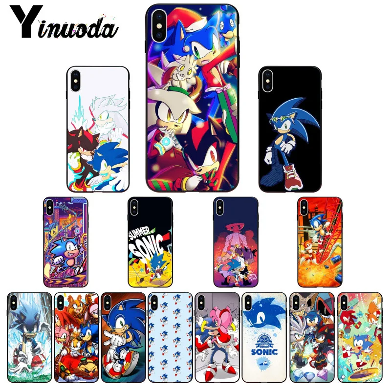 11pro MAX Sonic серия ежа Роскошный Уникальный Дизайн чехол для телефона iPhone 5 5Sx 6 7 7plus 8
