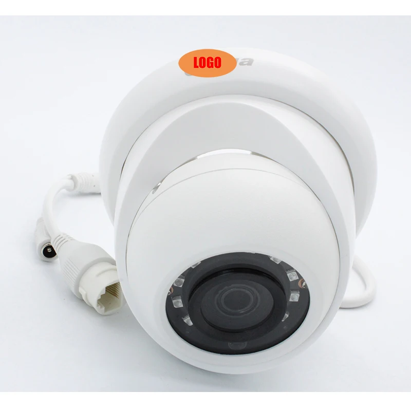 3MP POE IP камера IPC-HDW1320S H.264 IP67 IR30m мини купольная Водонепроницаемая cctv сетевая для