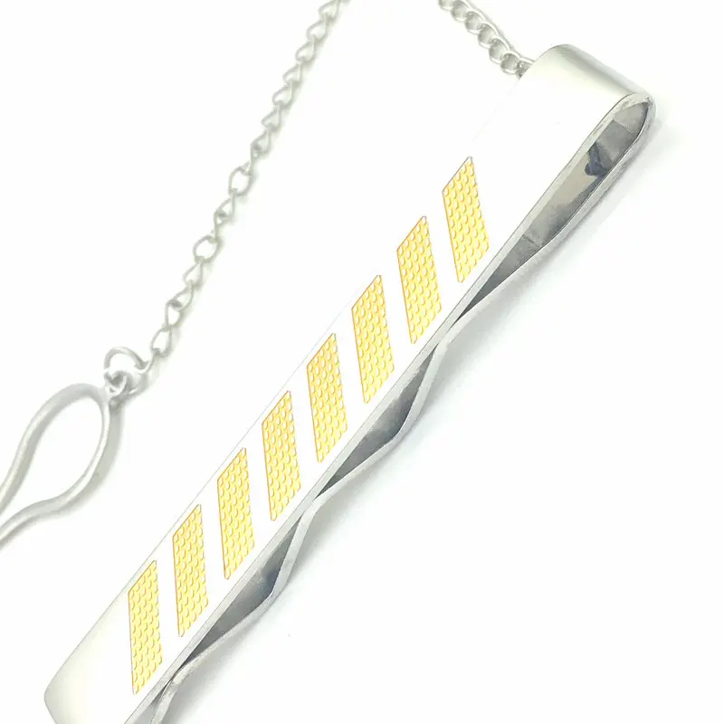 

2pcs Fashion casual stainless steel tie clip 56036917
