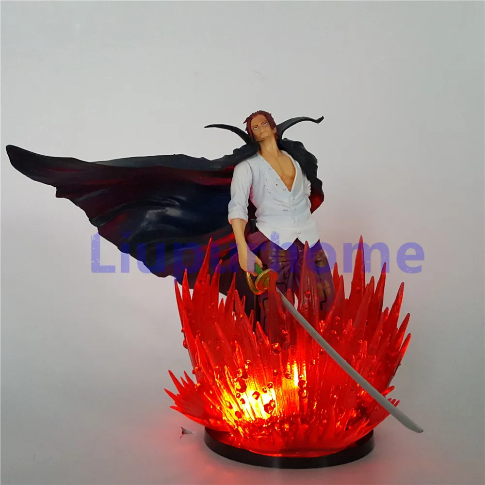 Одна штука Светодиодная лампа Shankusu Shunks Red Power ПВХ фигурка одна аниме
