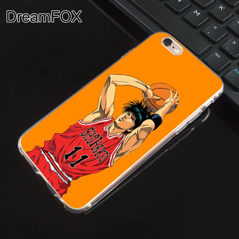 M554 Slam Dunk Sailor Moon Мягкий ТПУ силиконовый чехол для Apple iPhone 11 Pro XR XS Max 8X7 6 6S Plus 5 5S SE 5C 4 4S |