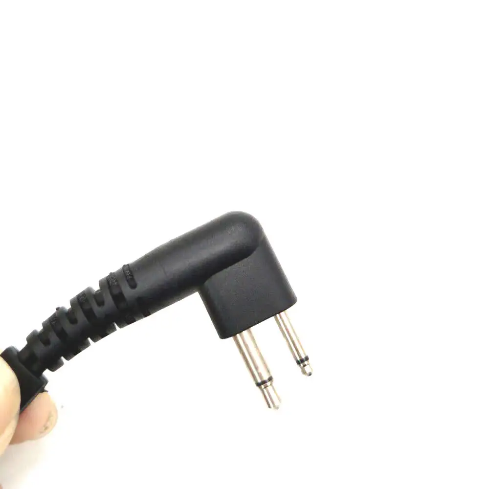 

OPPXUN 30PCS/LOT 2 PIN Double line PTT In-ear Walkie Talkie Earpiece for Motorola GP300 CP200 CT150 Two Way Radio Portable