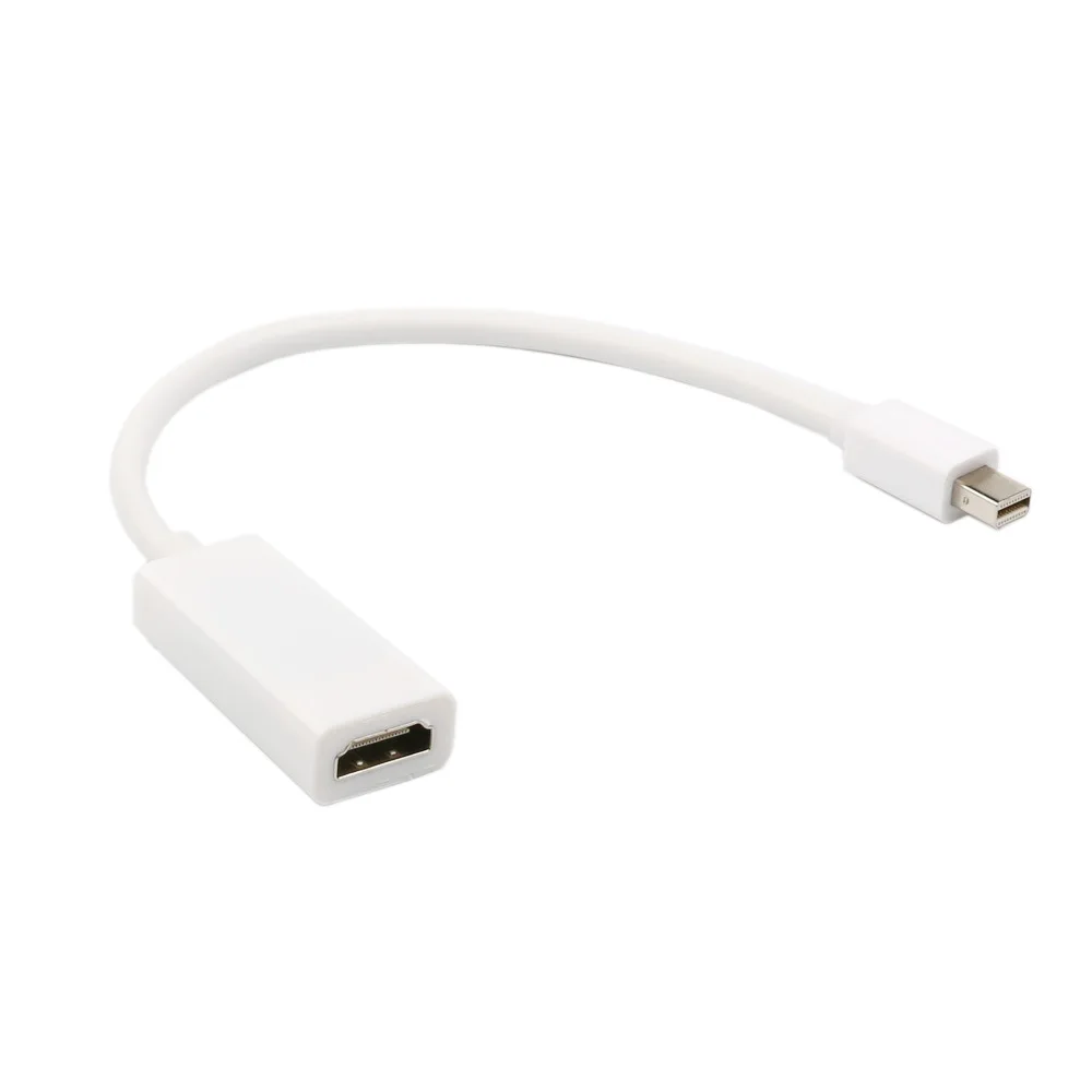 Новинка 2018 порт для дисплея Thunderbolt Mini DisplayPort DP Male to HDMI Female кабель переходник Apple Mac