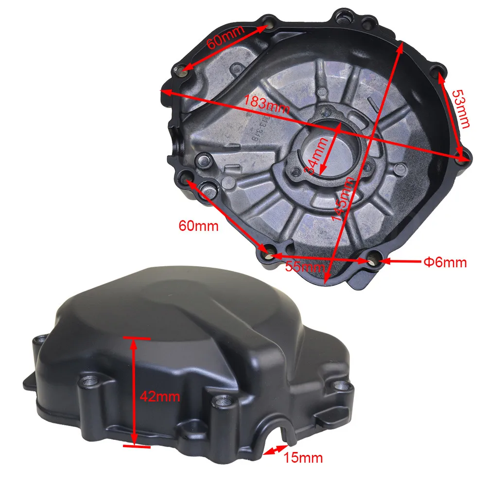 For 2005-2008 SUZUKI GSXR1000 05 06 07 08 GSXR GSX-R1000 K5 K6 Motorcycle Left Engine Stator Cover Crankcase Protection | Автомобили и