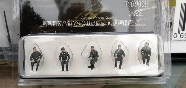 1/72 немецкие солдаты сидящие и говорящие 5 человек группа готовой продукции Военная сцена модель коллокации