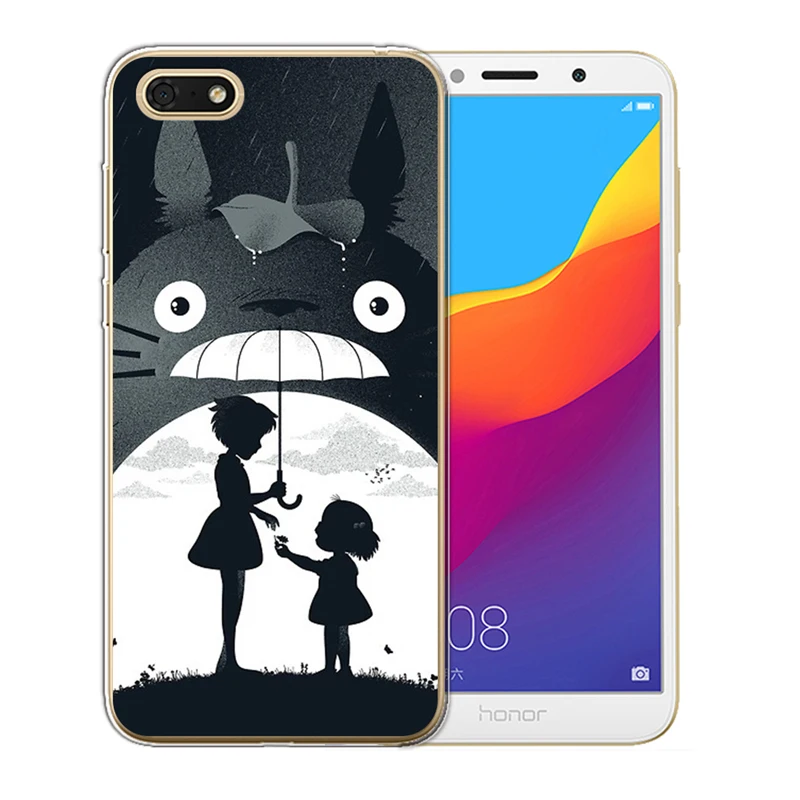 МИЛЫЙ Тоторо унесенный в спираль аниме Ghibli Миядзаки для Huawei Honor 6A 6X 7 7X 7C 7A Pro 8 Lite 8X 9