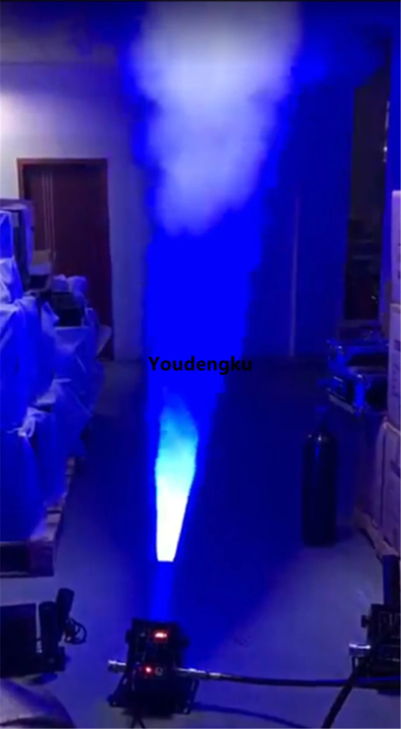 4 шт. DMX512 Shooting Up 7-8 метров CO2 Jet Колонка машина 3в1 RGB 12x3 Вт Cannon Smoke 70 LED | Лампы и