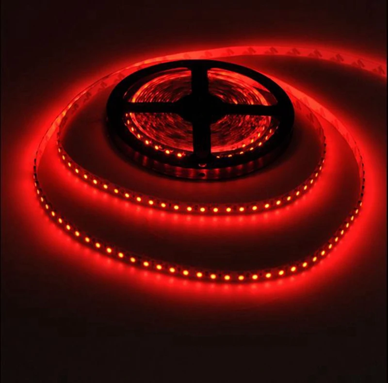 5M More Bright Led strip 2835/3528 DC12V 120leds/M flexible led No-waterproof 600leds white/warm white/red/blue/green | Освещение