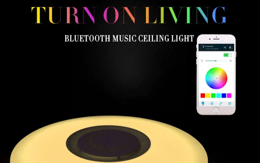 Lustres De Sala управление Rgb затемнения 36 Вт светодиодный потолочный светильник с Bluetooth и музыкой 90-260 в современная лампа для-20 квадратных метров