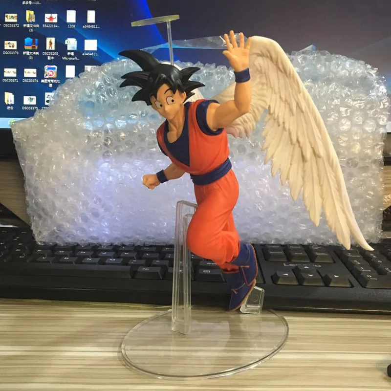 Японские фигурки Аниме игрушечные Dragon Ball Z фигурка Ангела Сон Гоку Фигурки ПВХ