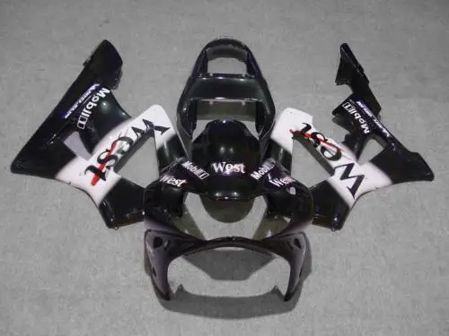 Injection mold Fairing kit for HONDA CBR900RR 929 00 01 CBR 900RR 2001 2000 CBR900 ABS White black Fairings set+gifts HM17 | Автомобили и