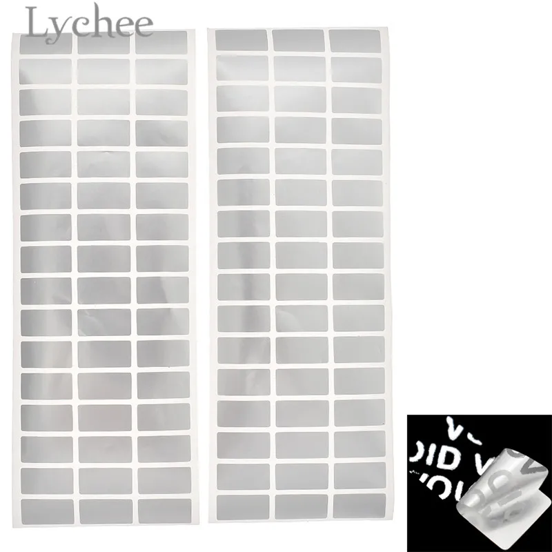 Lychee Life 100 шт. 2 см x 1 пустые защитные этикетки наклейки с надписью на английском