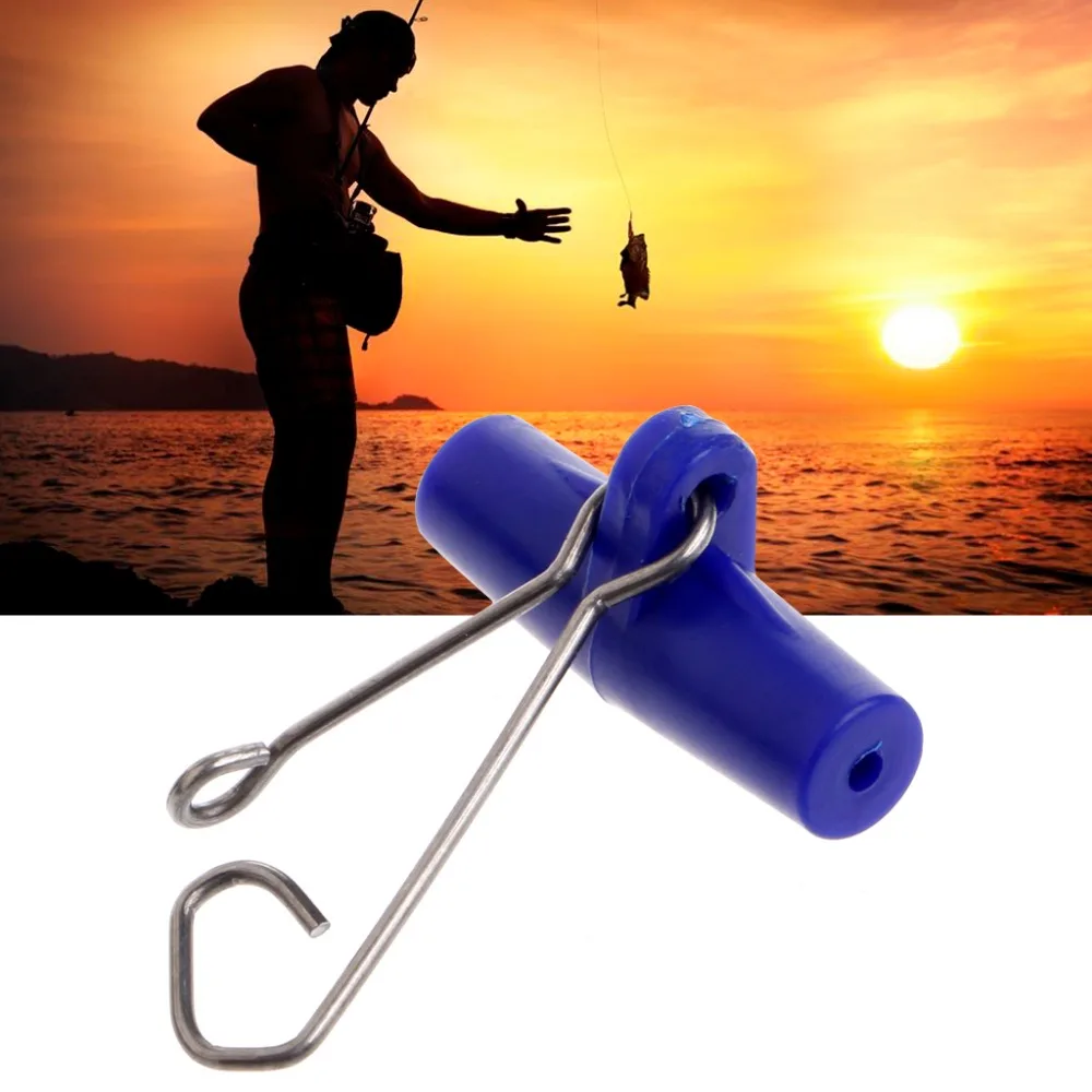 10 шт. грузило скольжения клипы Синий Пластик поворотная головка с Увлеченные