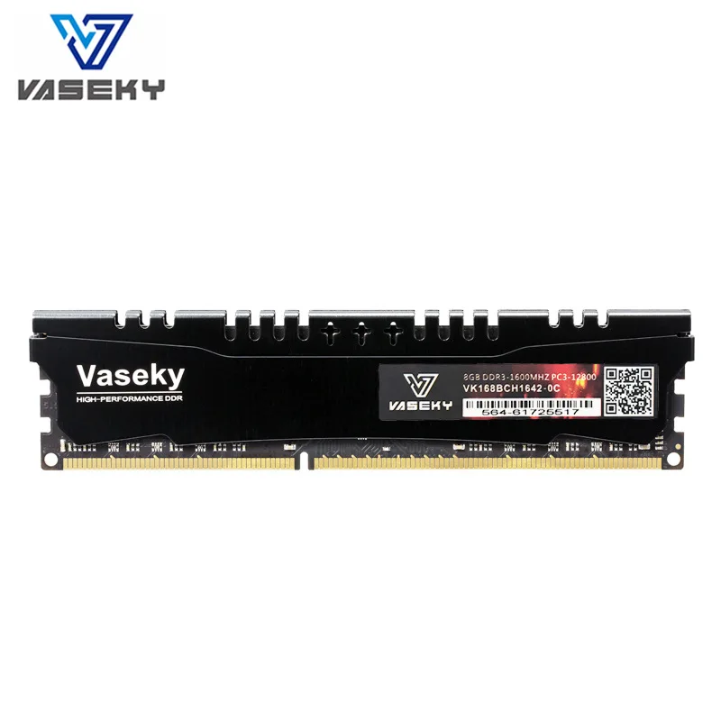 Vaseky 8GB Desktop Memory DDR3 1600Mhz Computer Memoria Module 8G 1600 PC RAM 240pin BGA | Компьютеры и офис