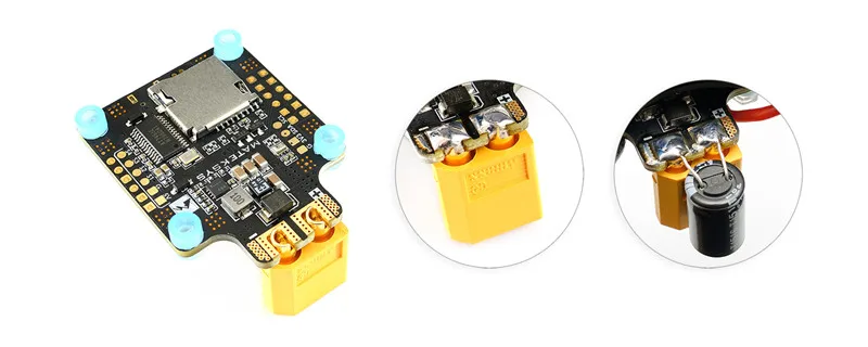 Matek Systems BetaFlight F405-CTR F405 CTR Контроллер полета встроенный PDB OSD 5 V/2A BEC ток Сенсор F4 для дистанционно управляемого мультикоптера
