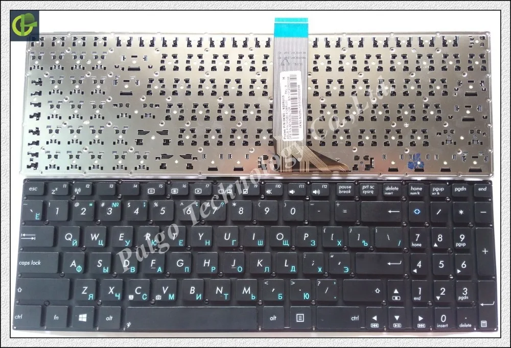 Русская русская клавиатура для ASUS F551 F551C F551CA F551M F551MA F551MAV R512 R512C R512M R512CA R512MA R512MAV