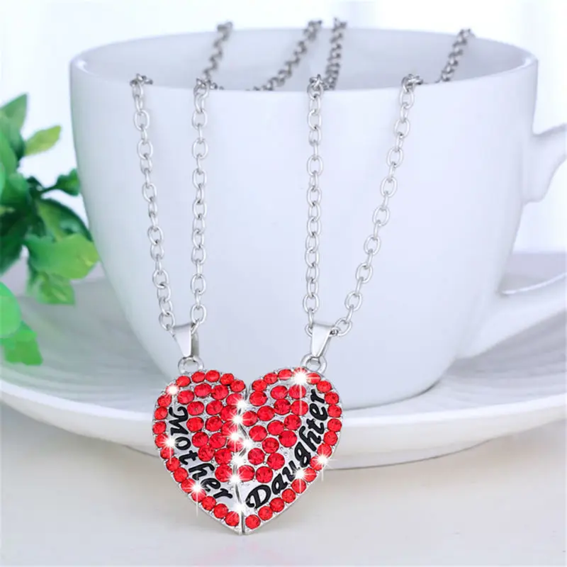 Новое ювелирное изделие для женщин комплект из двух предметов ожерелье с красным