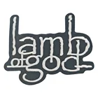 Нашивка с надписью The Lamb of God нашивка с вышитым логотипом, аппликация для мотоциклетной груди, Байкерской куртки на заказ