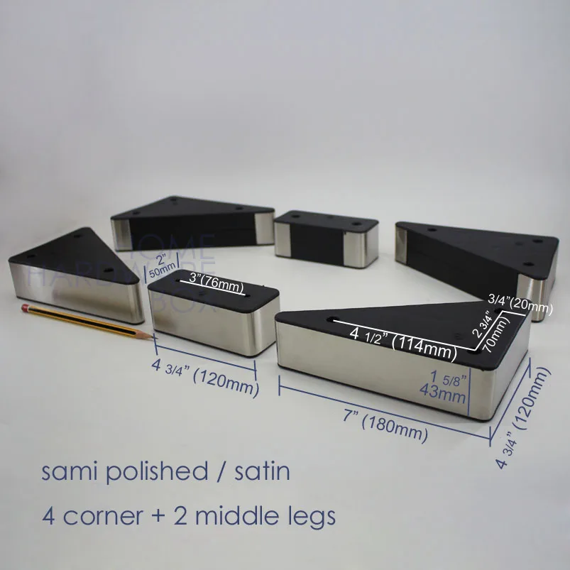 Шампанское начесом Низкий шкаф подставка длинные шкафы Корнер ноги|leg|leg cornerleg stand