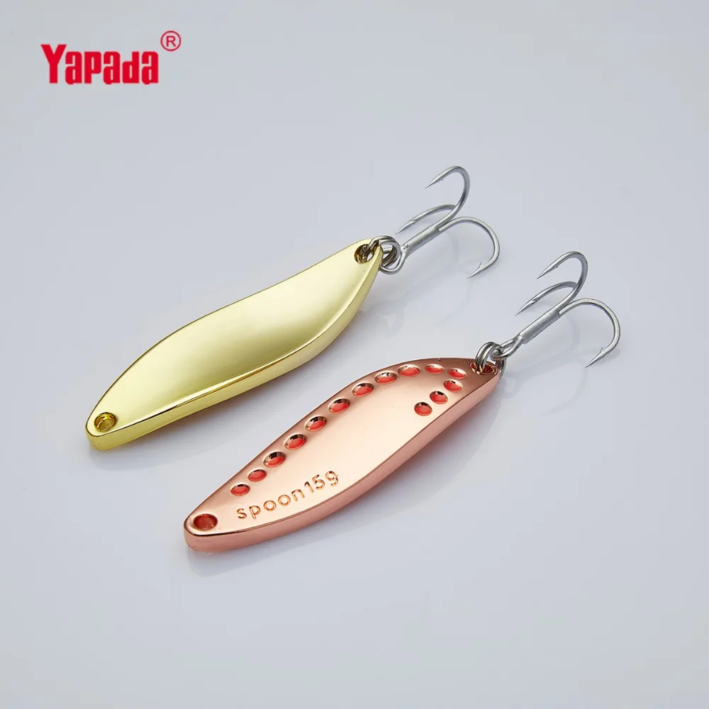 YAPADA Spoon 014 Leech новые 7 5 г/45 мм 15 г/55 тройной крючок металлическая ложка разноцветные