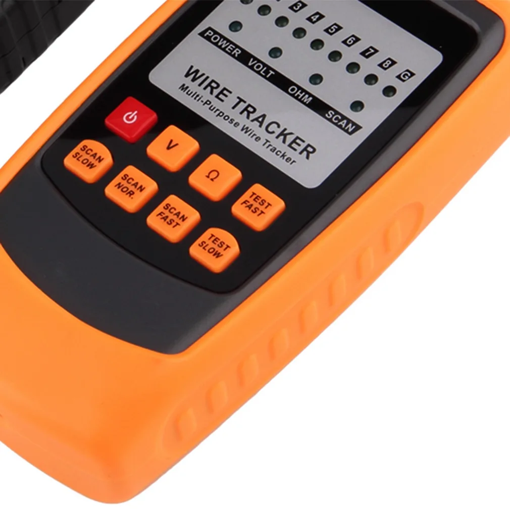 Кабельный тестер Tracker RJ11 RJ45 Телефонный Провод Tracer Ethernet детектор Локальной Сети