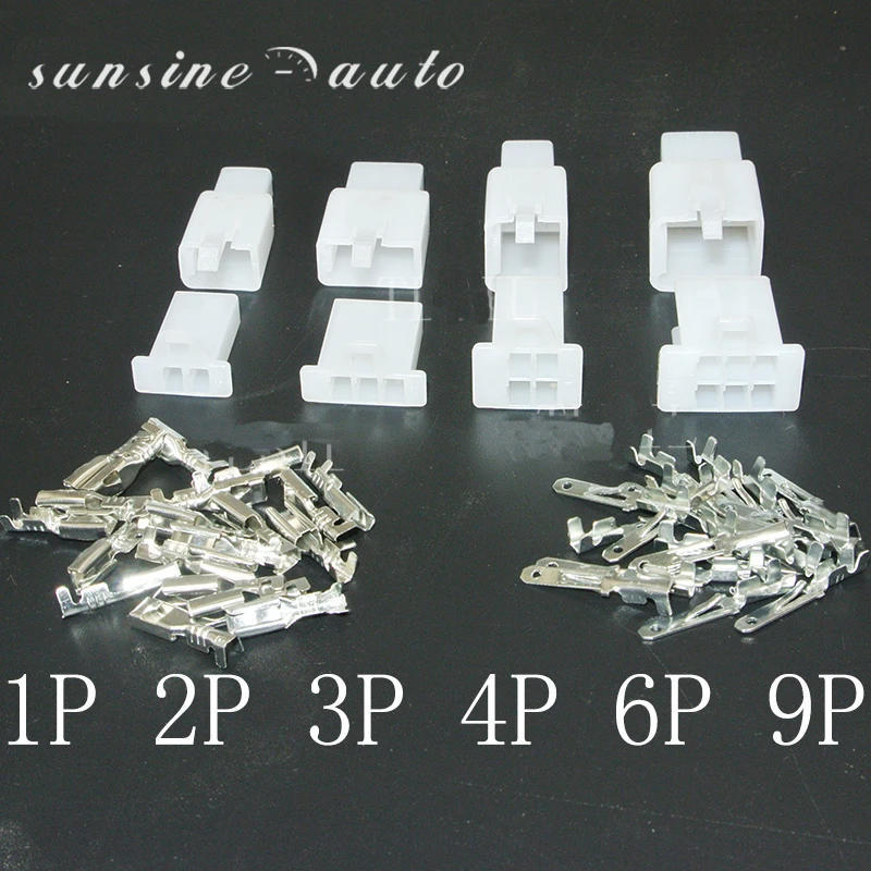 

10 компл./лот 2,8 мм 2/3/4/6/9 контактный Автомобильный Электрический провод Авто/автомобиль 2,8 разъем для электровелосипеда, автомобиля, мотоцикла и т. д.