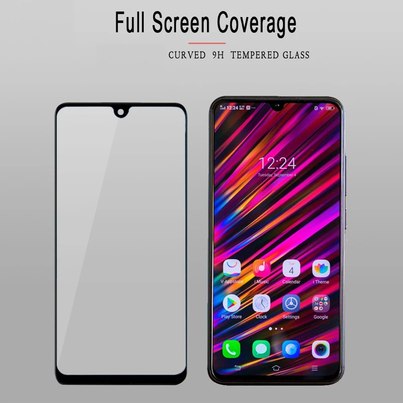 Закаленное 3d-стекло с полным покрытием для VIVO V11 Pro Защитная пленка V11I | Мобильные